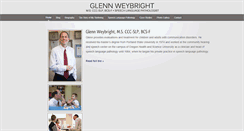 Desktop Screenshot of glennweybright.com